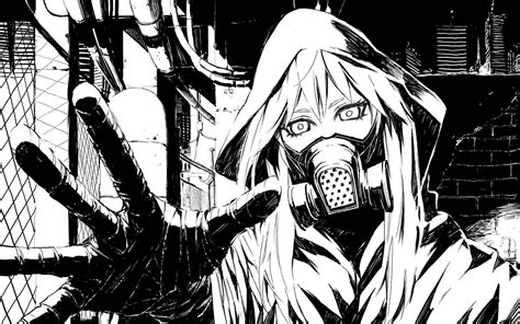 anime schwarz weiß bilder|Awesome Black White Anime Wallpapers